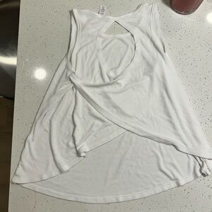 basic white tank